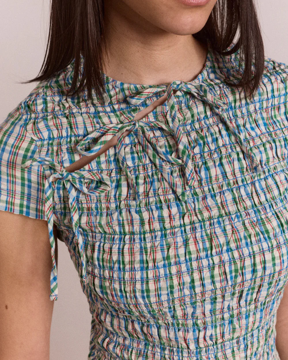 Ebba Midi Dress (Picnic Check) - Image 9