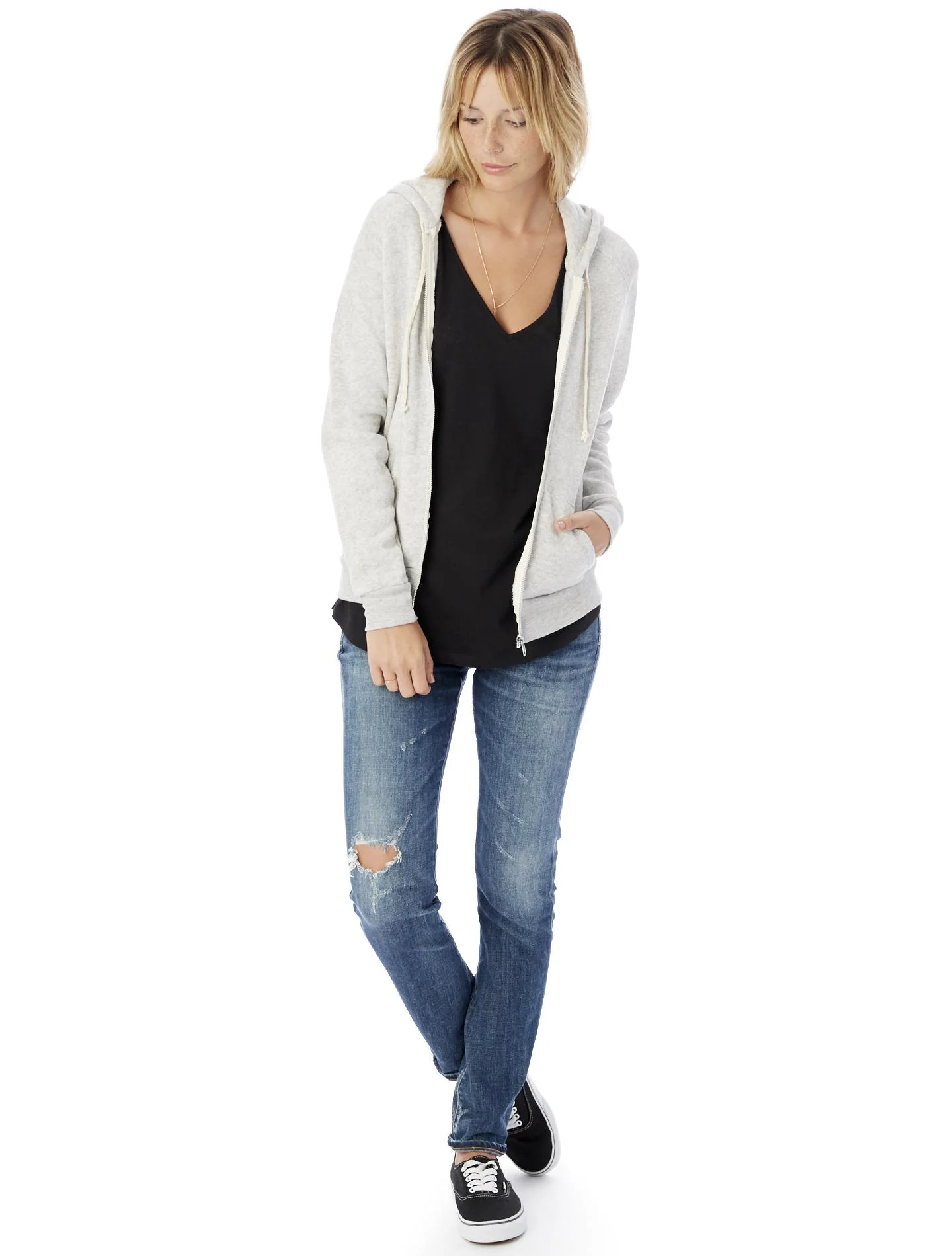 Eco-Fleece Adrian Hoodie (Oatmeal) - Image 4