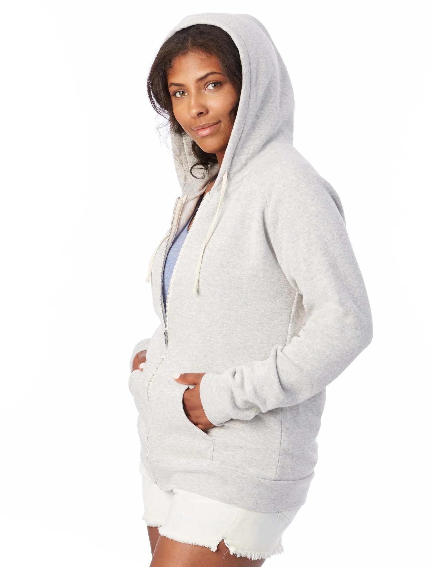 Eco-Fleece Adrian Hoodie (Oatmeal) - Image 7