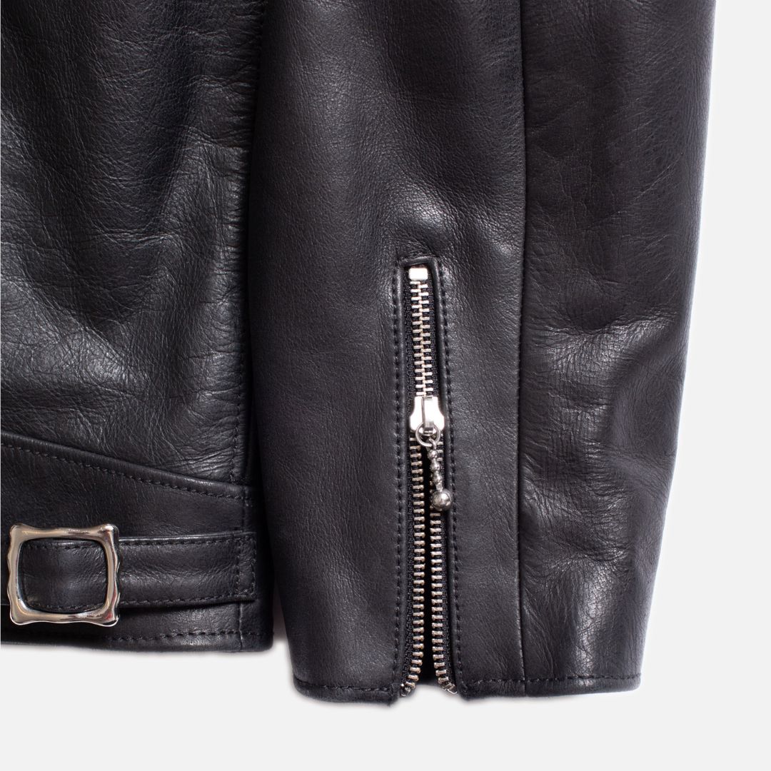 Eddy Rider Leather Jacket (Black) - Image 4