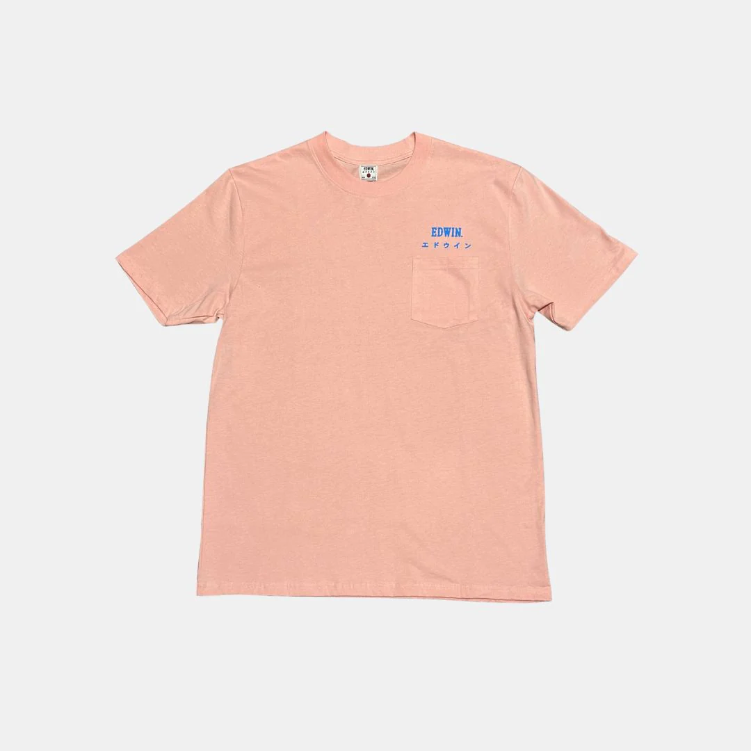 Short Sleeve Pocket Tee (Pink)