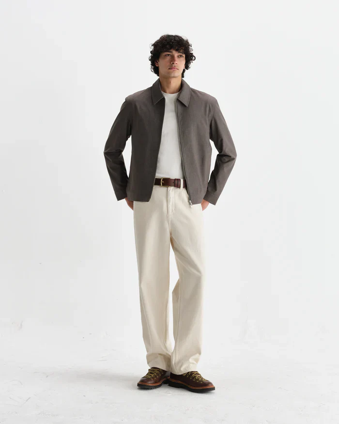 Eldon Jacket Micro Puppytooth (Brown)