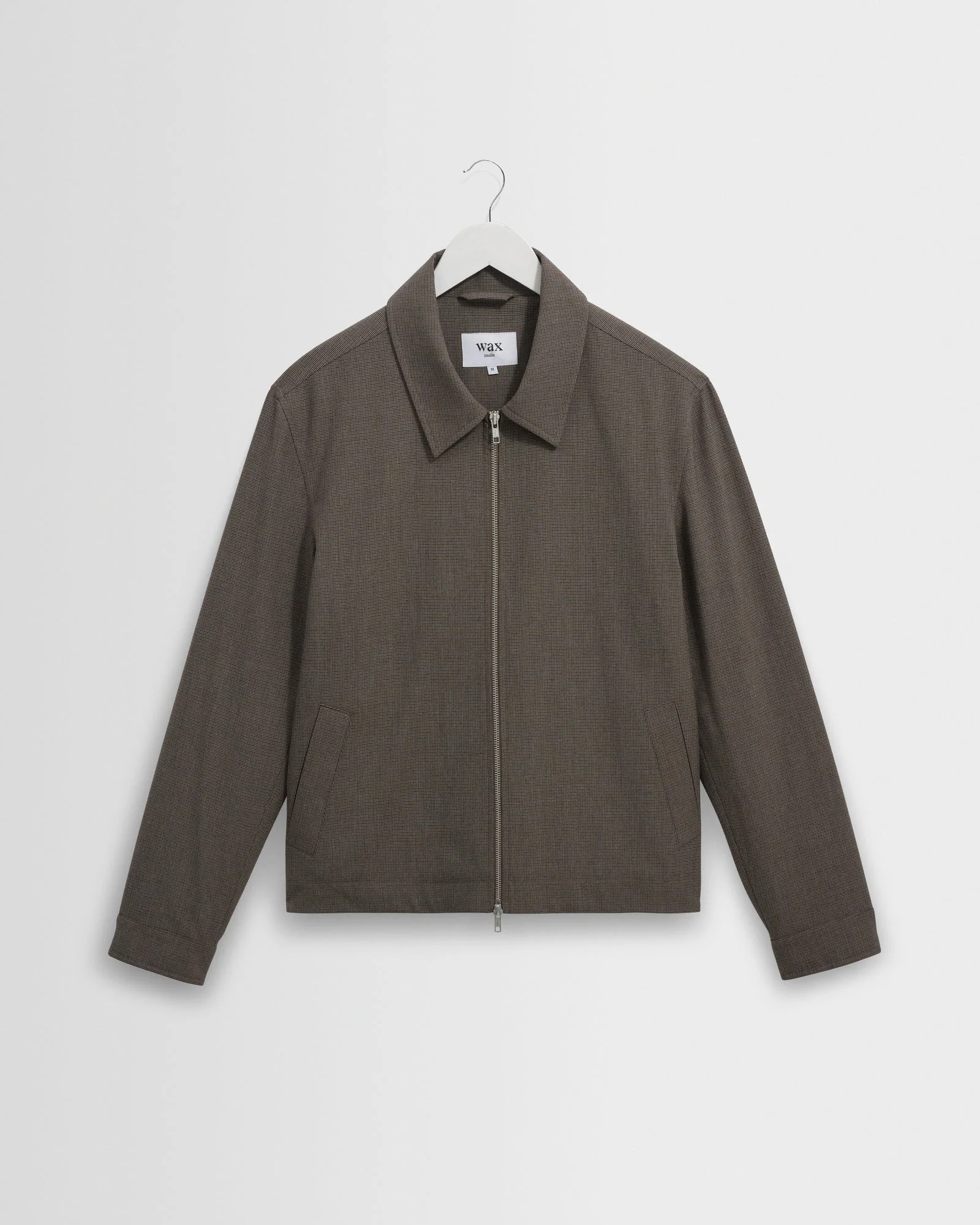 Eldon Jacket Micro Puppytooth (Brown) - Image 2