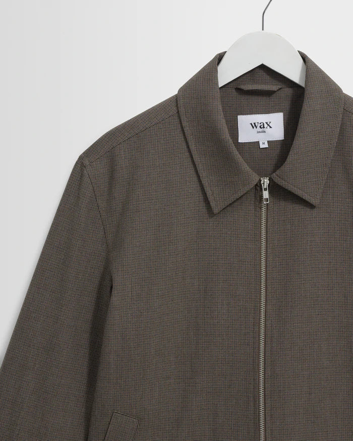 Eldon Jacket Micro Puppytooth (Brown) - Image 7