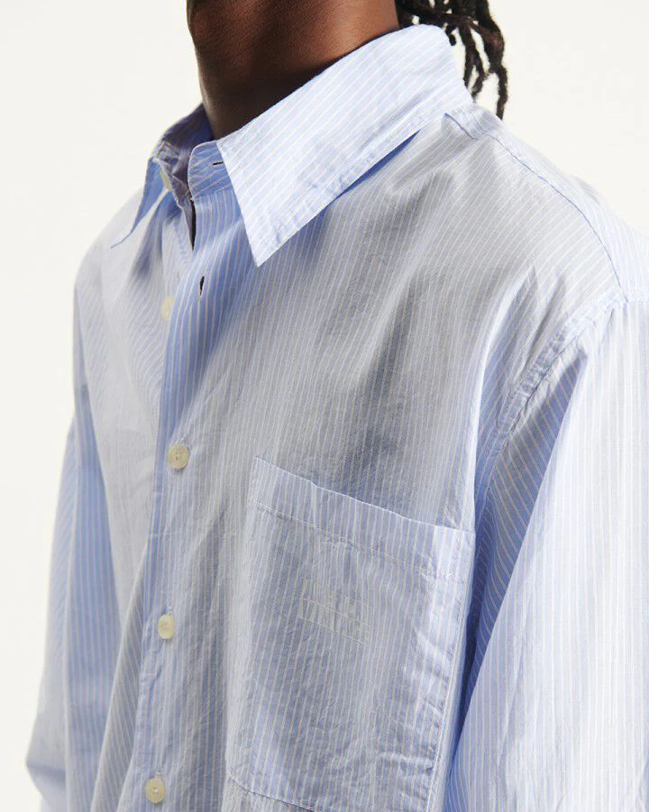 Eluabird Shirt (Blue Stripes) - Image 3