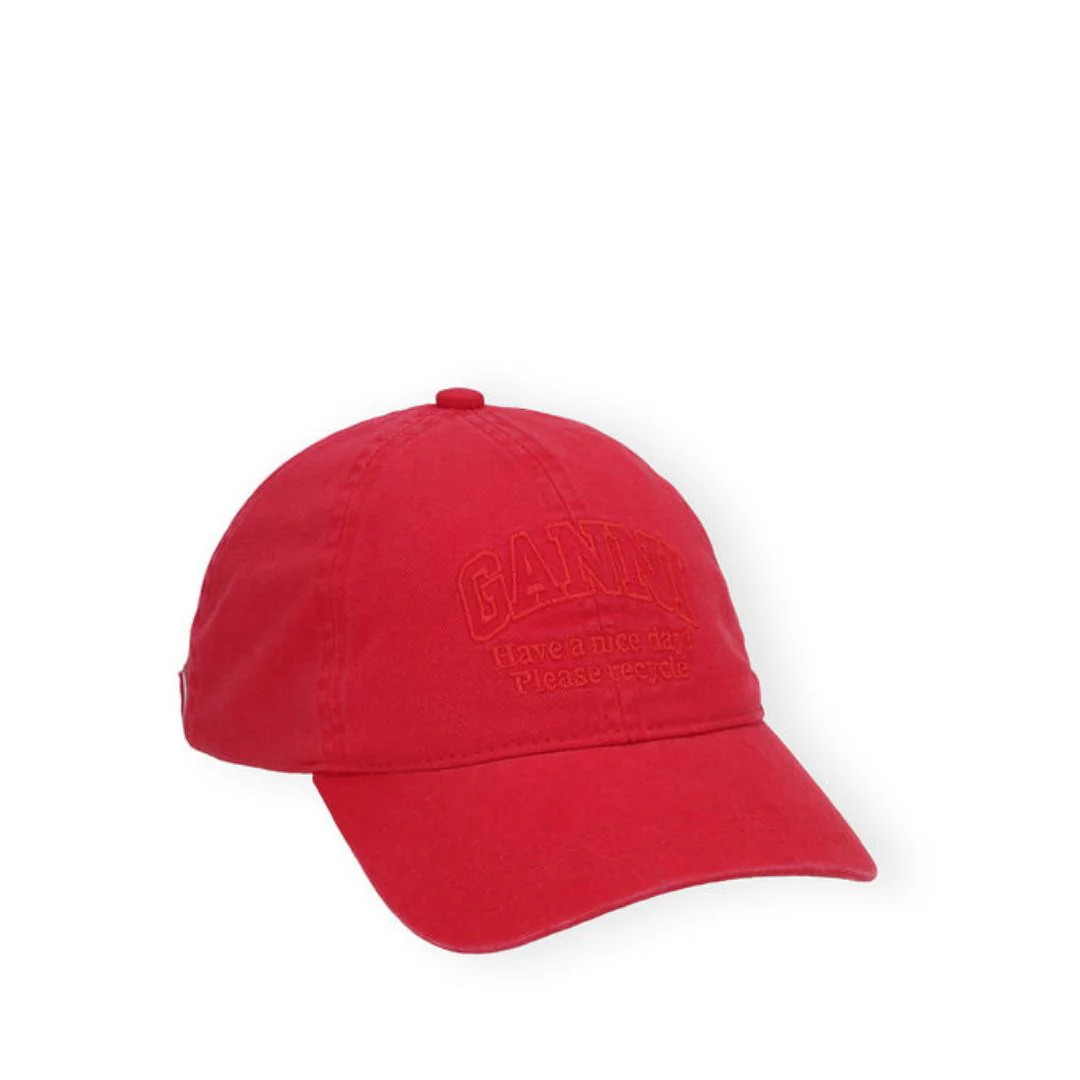 Embroidered Logo Cap (Barbados Cherry)
