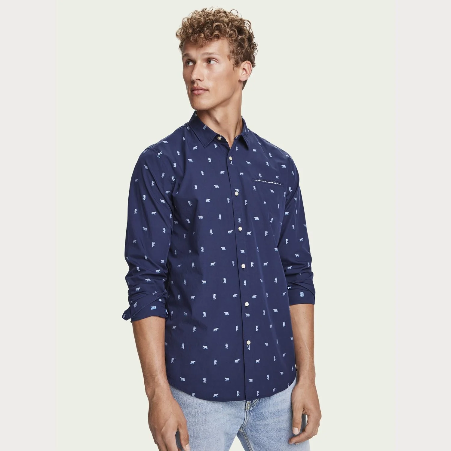 Embroidered Pocket Shirt - Image 4
