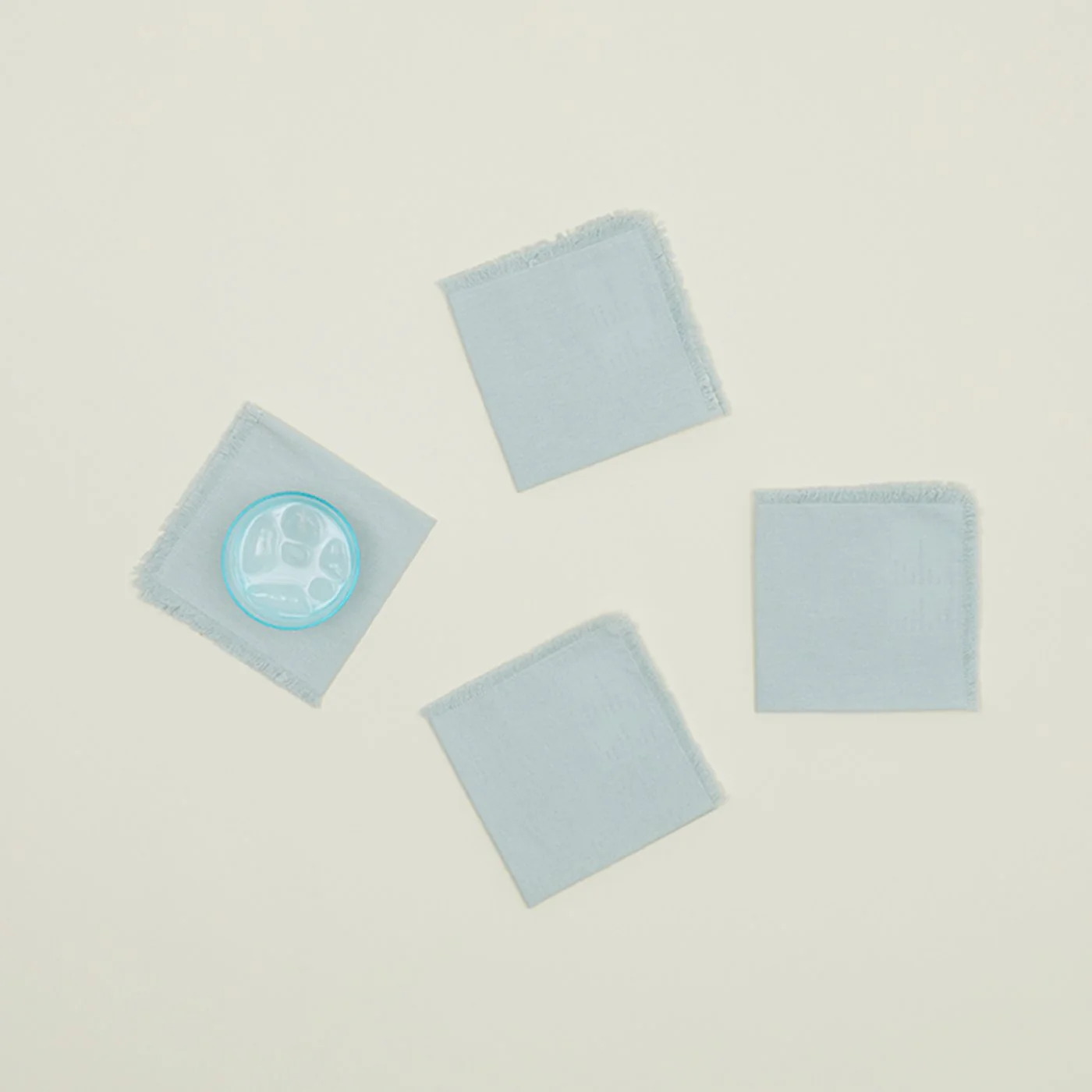 Essential Cocktail Napkin Set of 4 (Sky)
