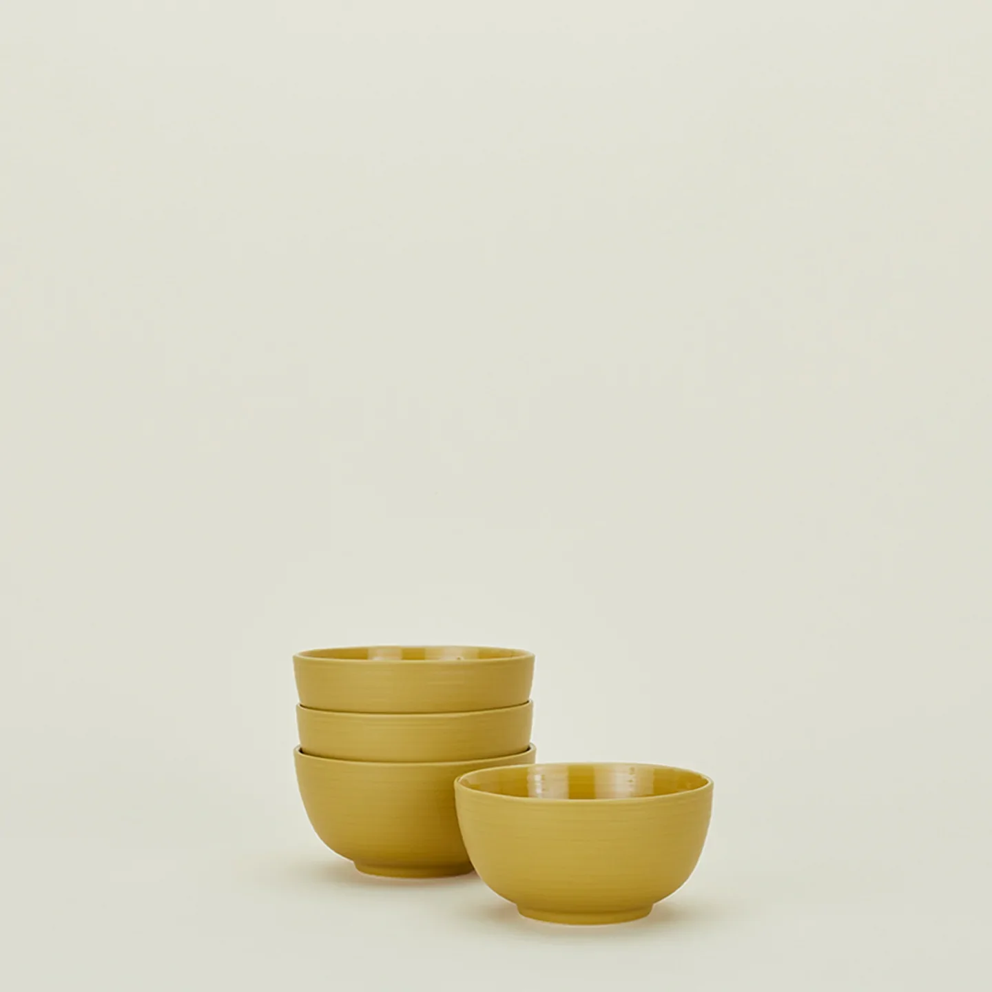 Essential Large Bowl Set of 4 (Mustard) - Image 2