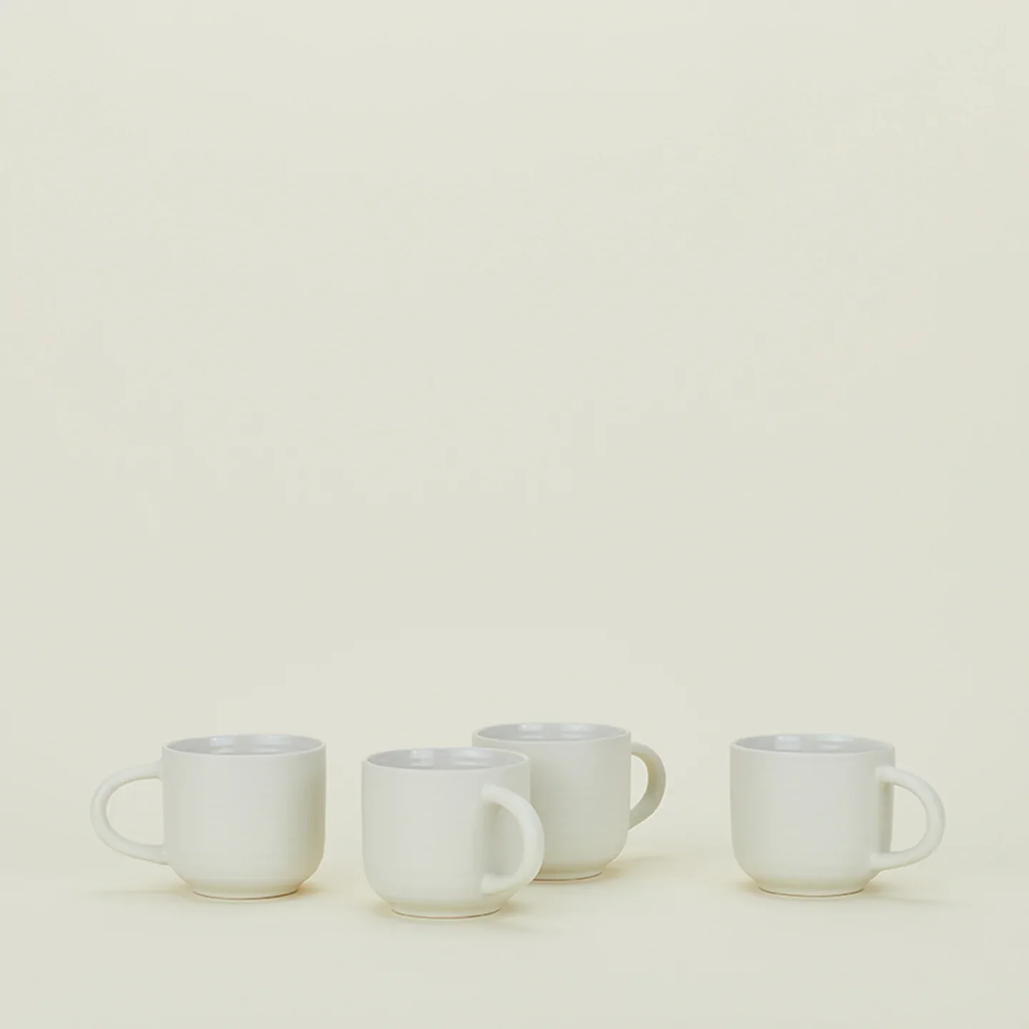 Essential Mug Set of 4 (Bone)