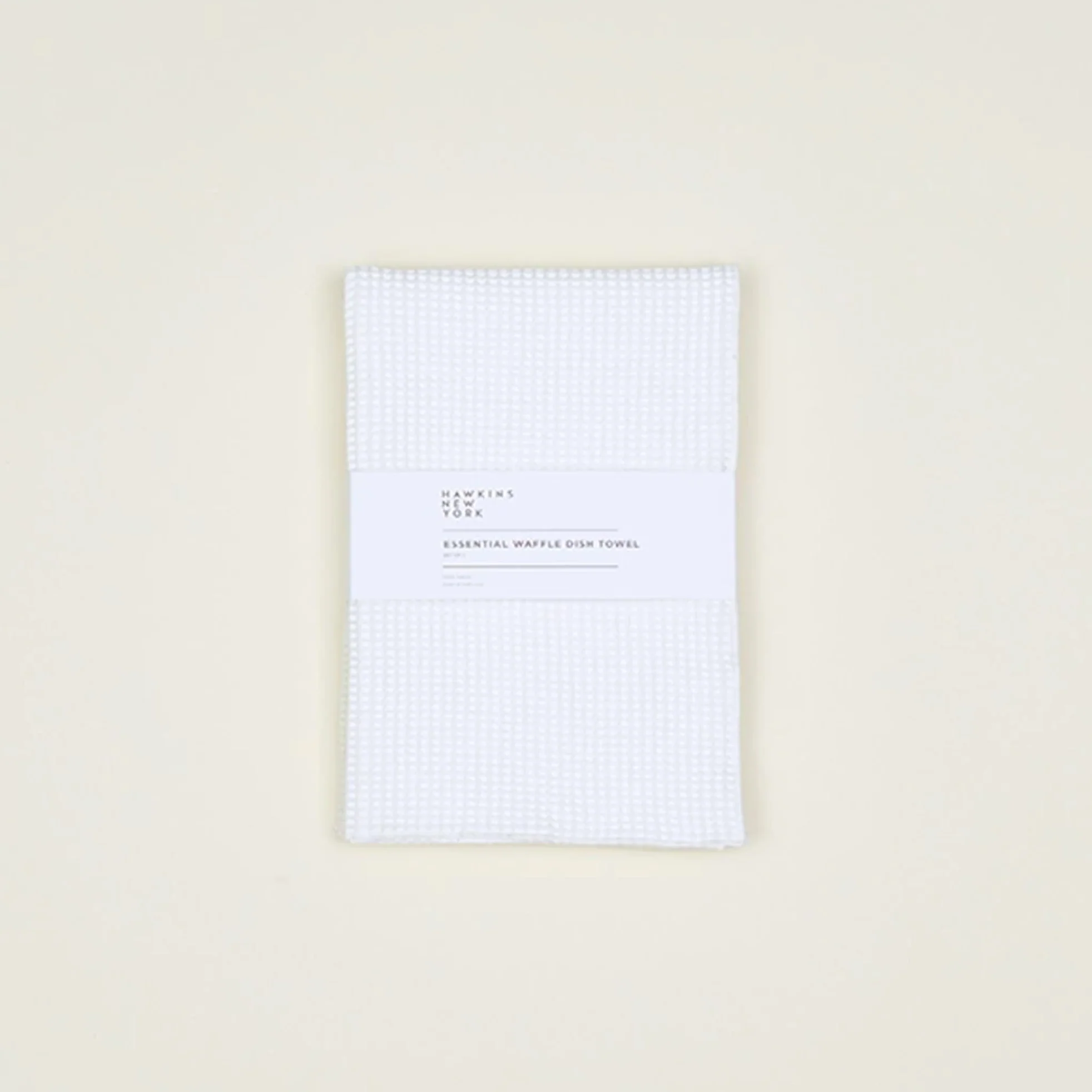 Essential Waffle Dish Towel Set of 2 (Ivory + White) - Image 2