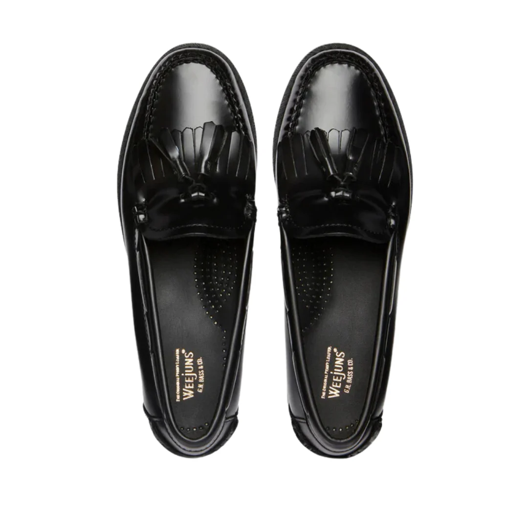 Esther Kiltie Weejun Loafer (Black) - Image 3
