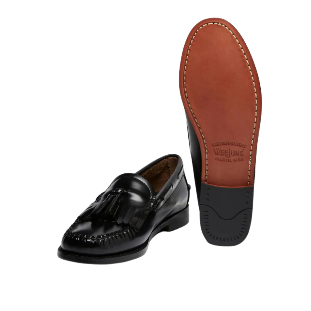 Esther Kiltie Weejun Loafer (Black) - Image 5