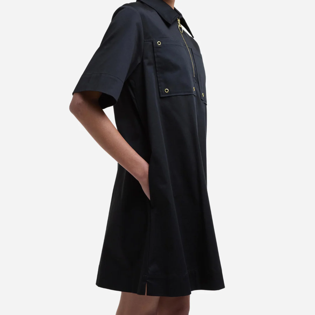 Ettie Mini Dress (Black) - Image 3