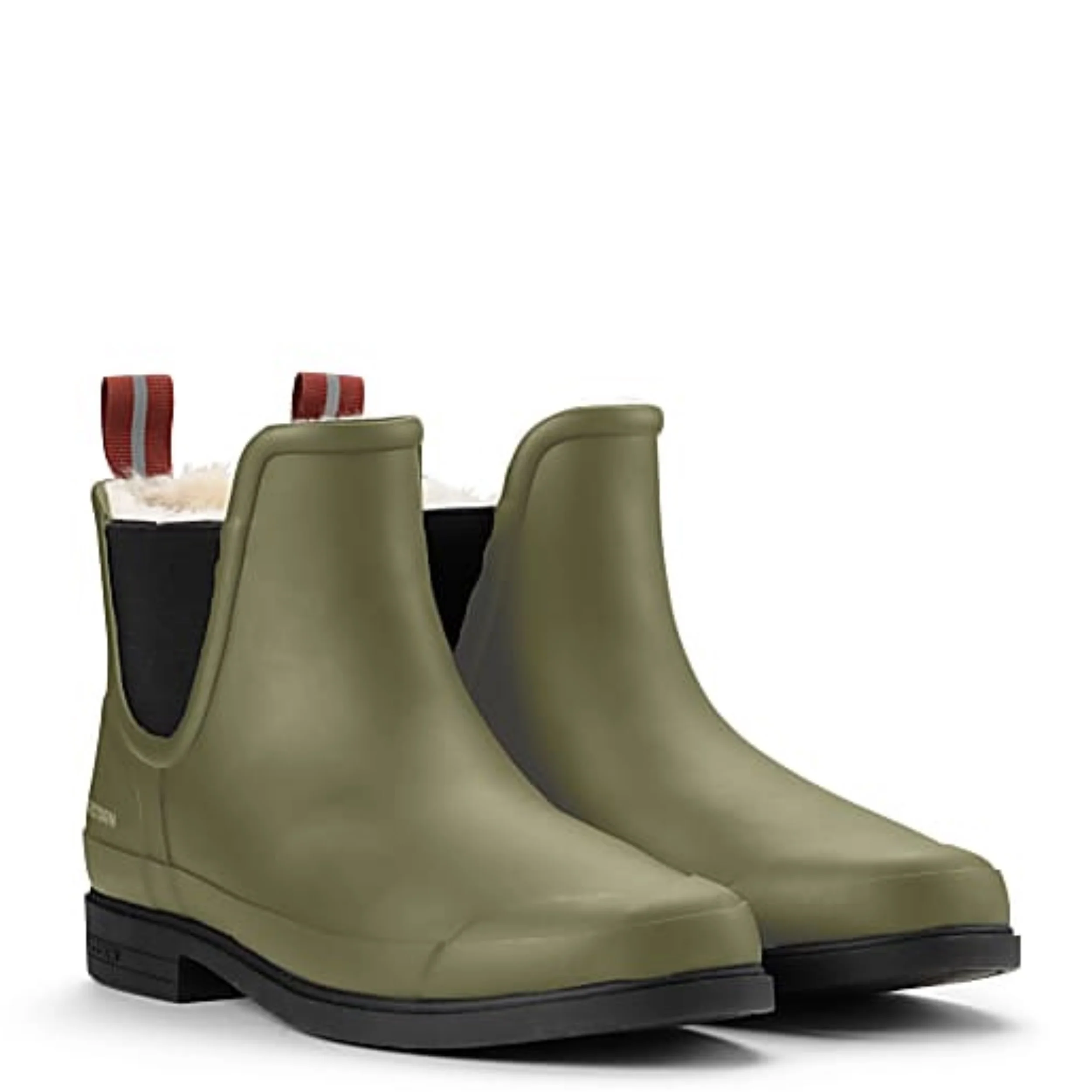 Eva Winter Boot (Field Green + Chili Pepper)
