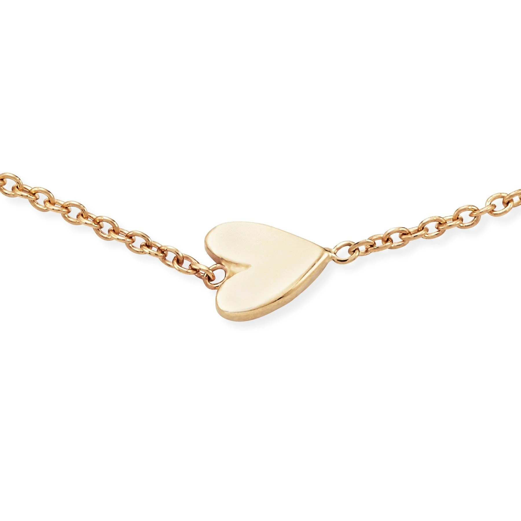 Everyday Little Lovely Heart Bracelet (14K Gold) - Image 3