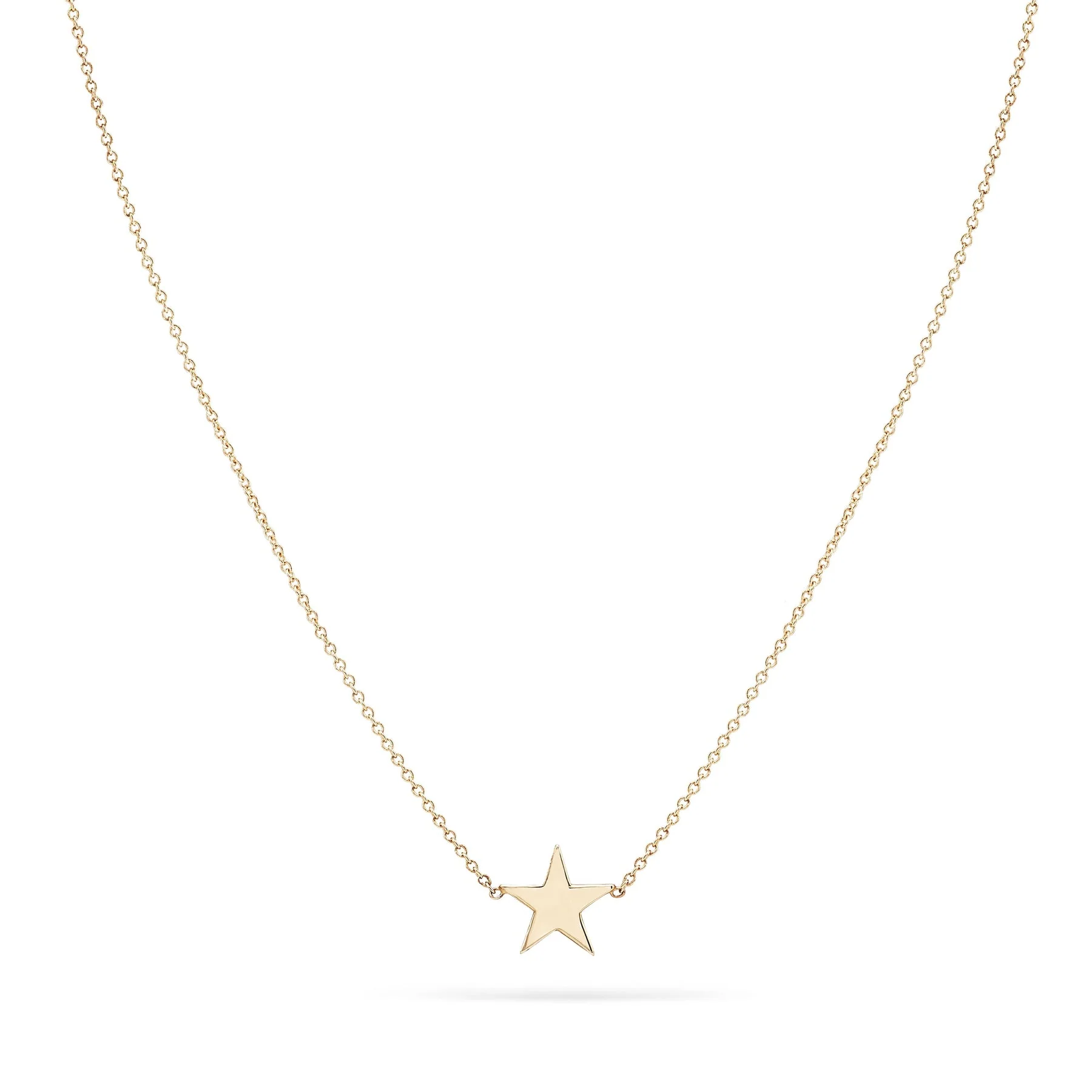 Everyday Little Stella Star Necklace (14K Gold)