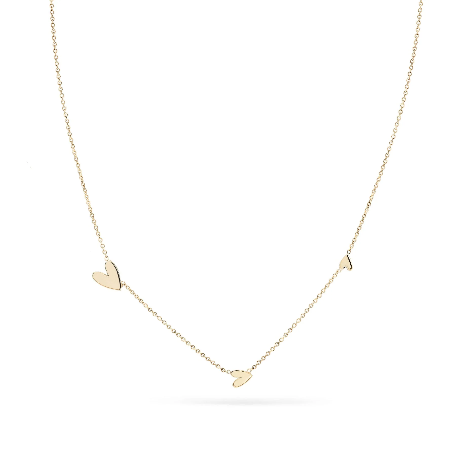Everyday Love Lineage Heart Necklace (14K Gold)
