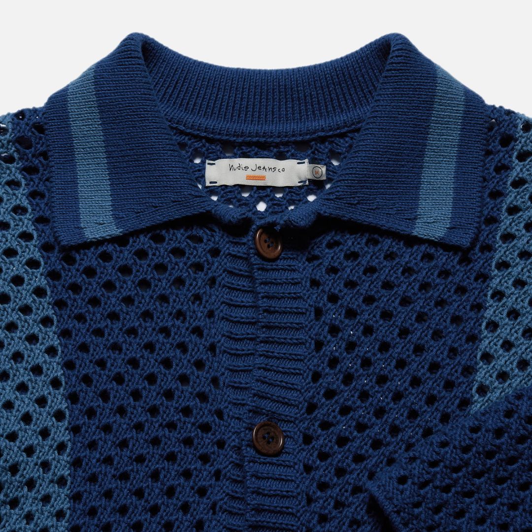 Fabbe Crochet T-Shirt (Blue) - Image 5