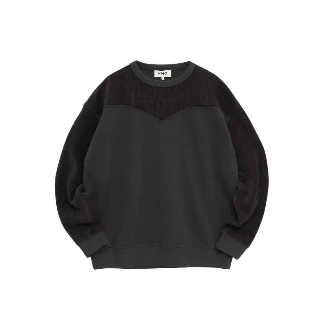 Fauss Western Sweatshirt (Black)