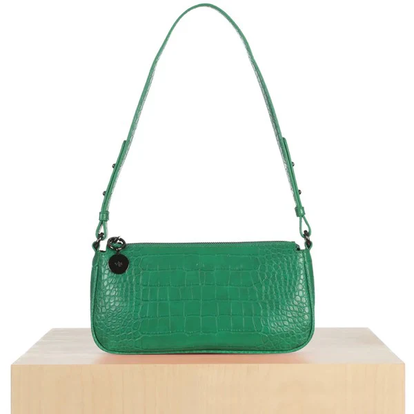 Fayette Bag (Green Croc)