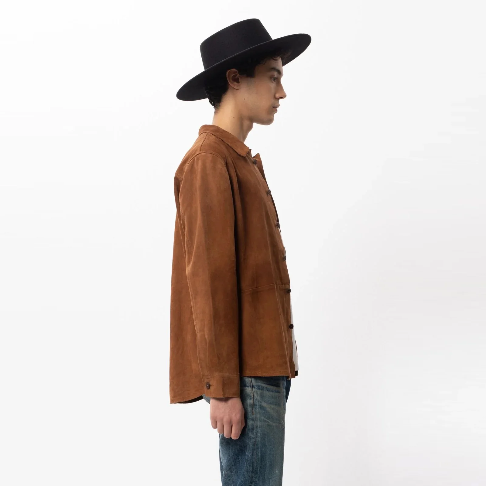 Felt Hat (Black) - Image 2