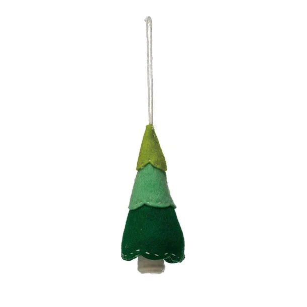 Felt Tree Ornament (Colour Block)