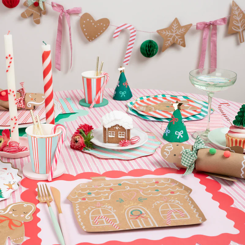 Festive Stripe Side Plates - Image 2