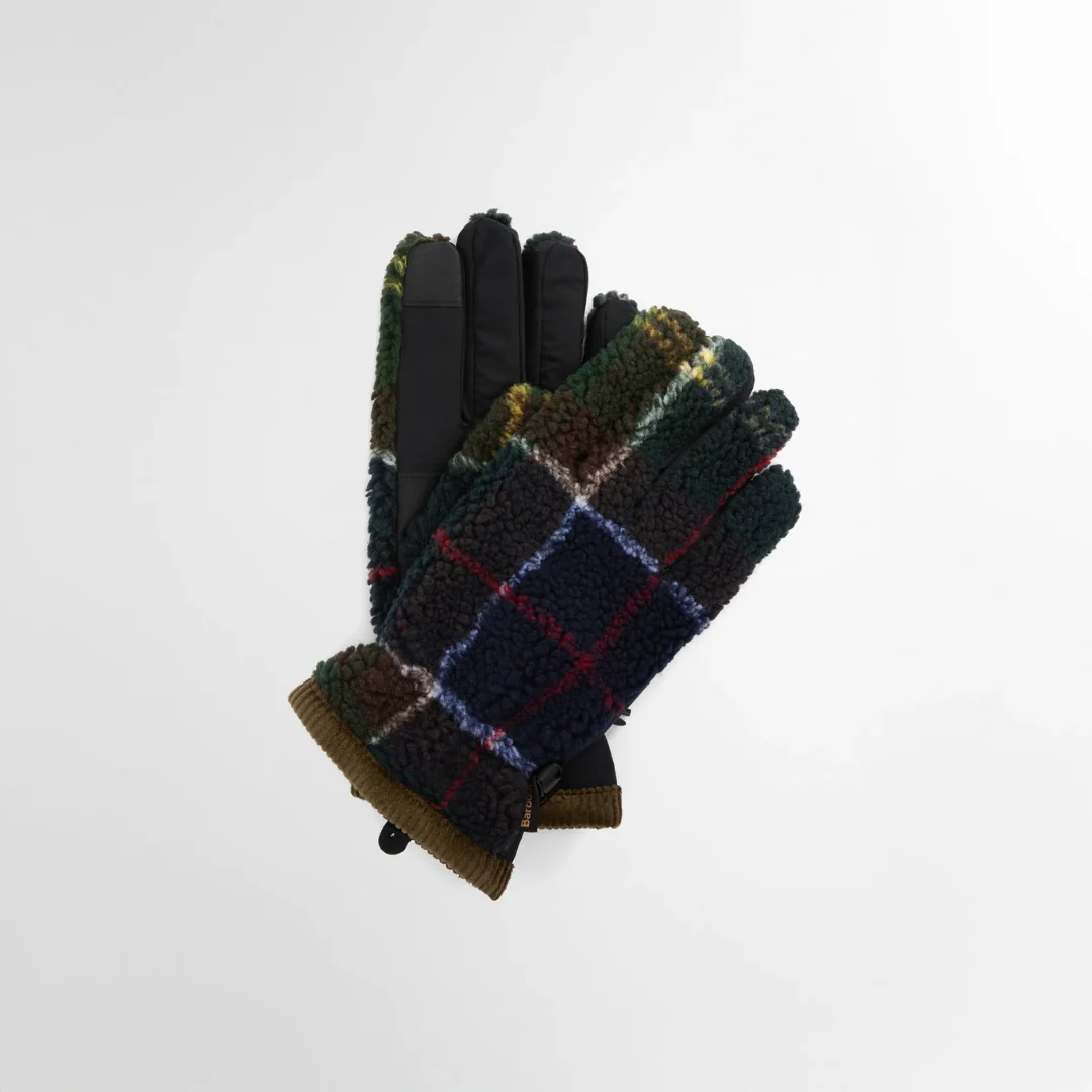 Field Tartan Fleece Gloves (Classic Tartan)