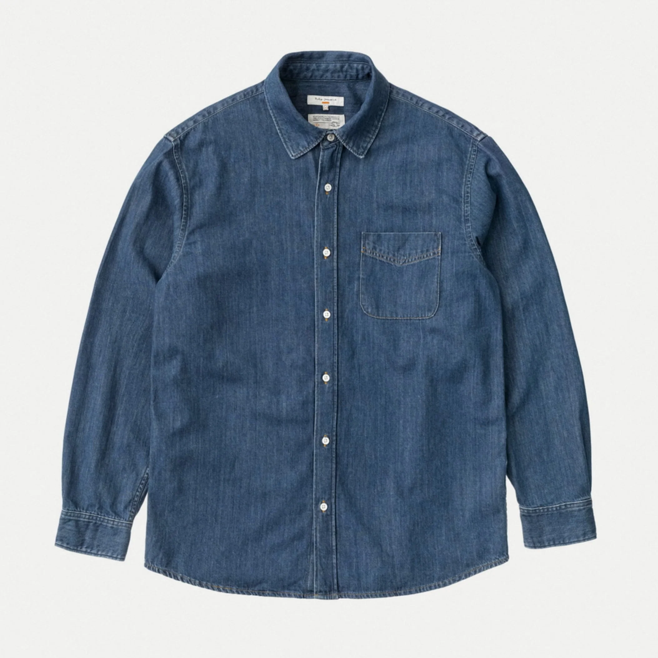 Filip Casual Denim Shirt (Some Kind of Blue) - Image 2