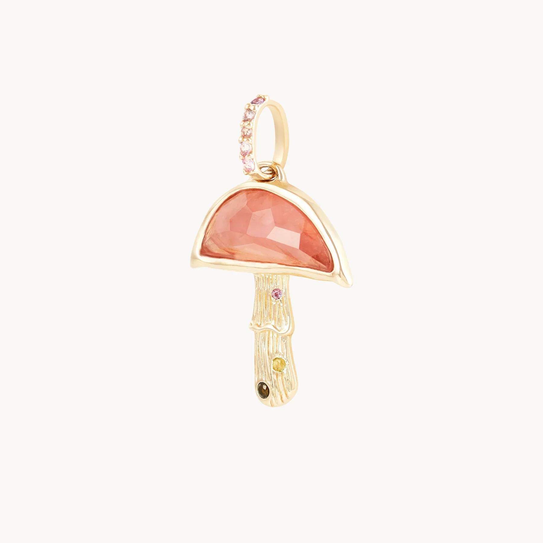 First Blush Mushroom Charm (10k Gold) - Image 3