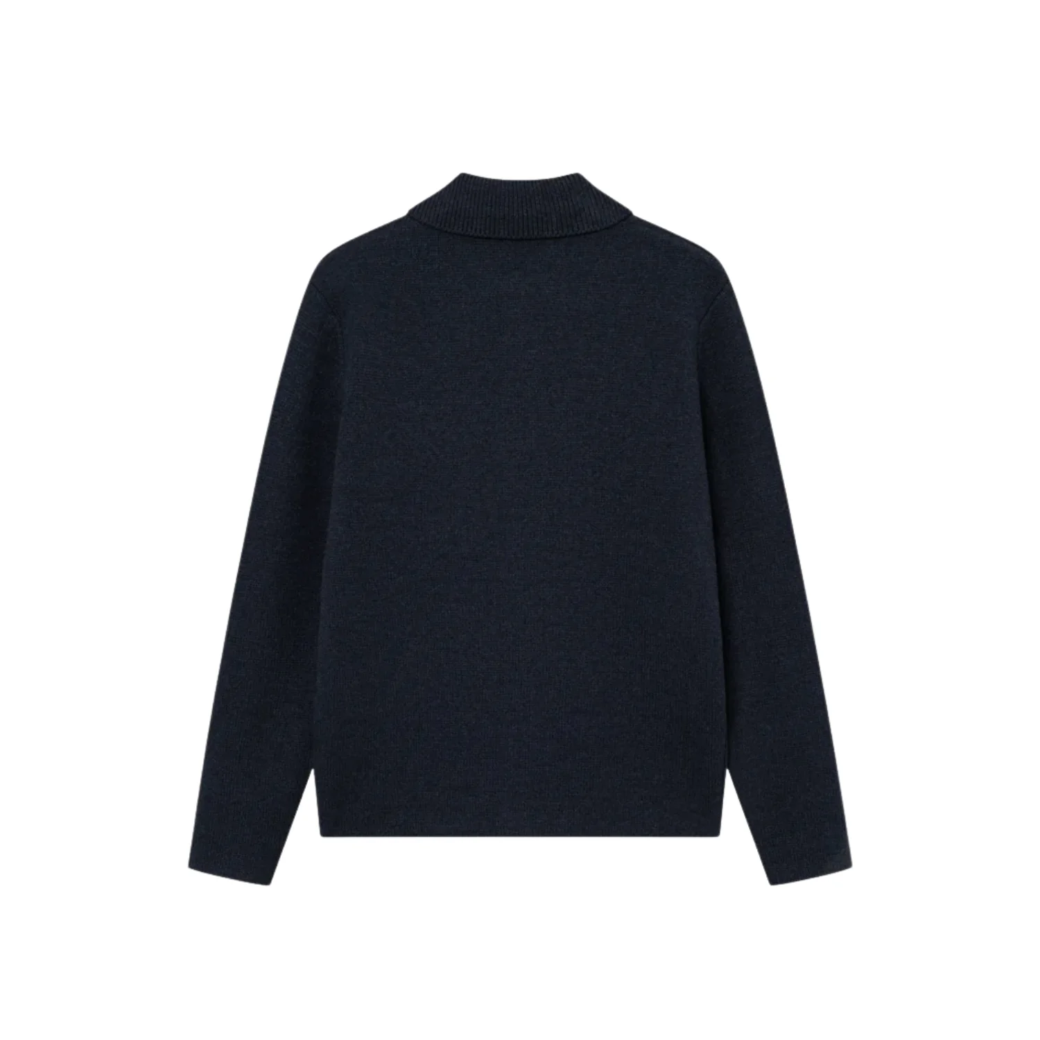 Fischer Milano Knit Overshirt (Dark Navy) - Image 2