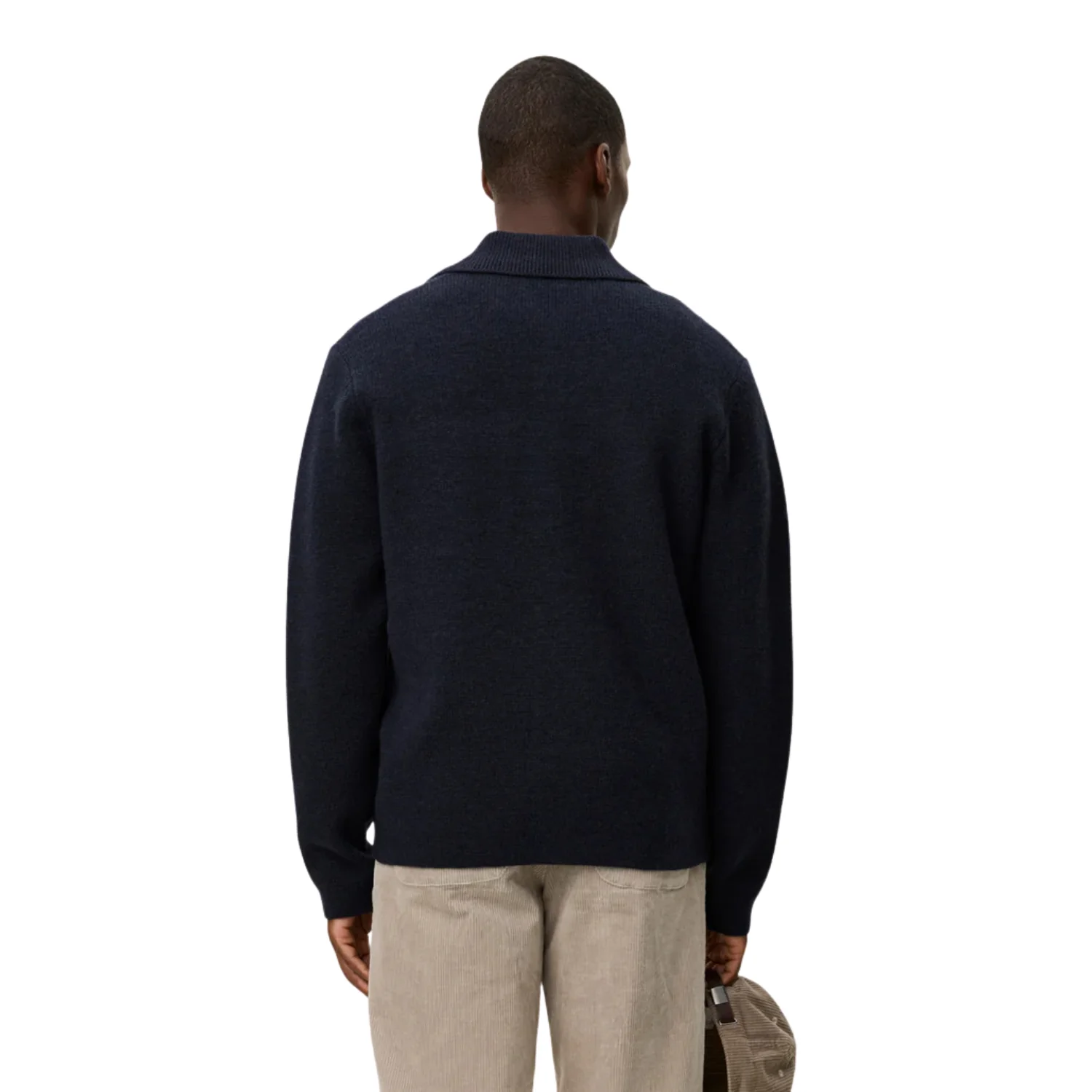 Fischer Milano Knit Overshirt (Dark Navy) - Image 4