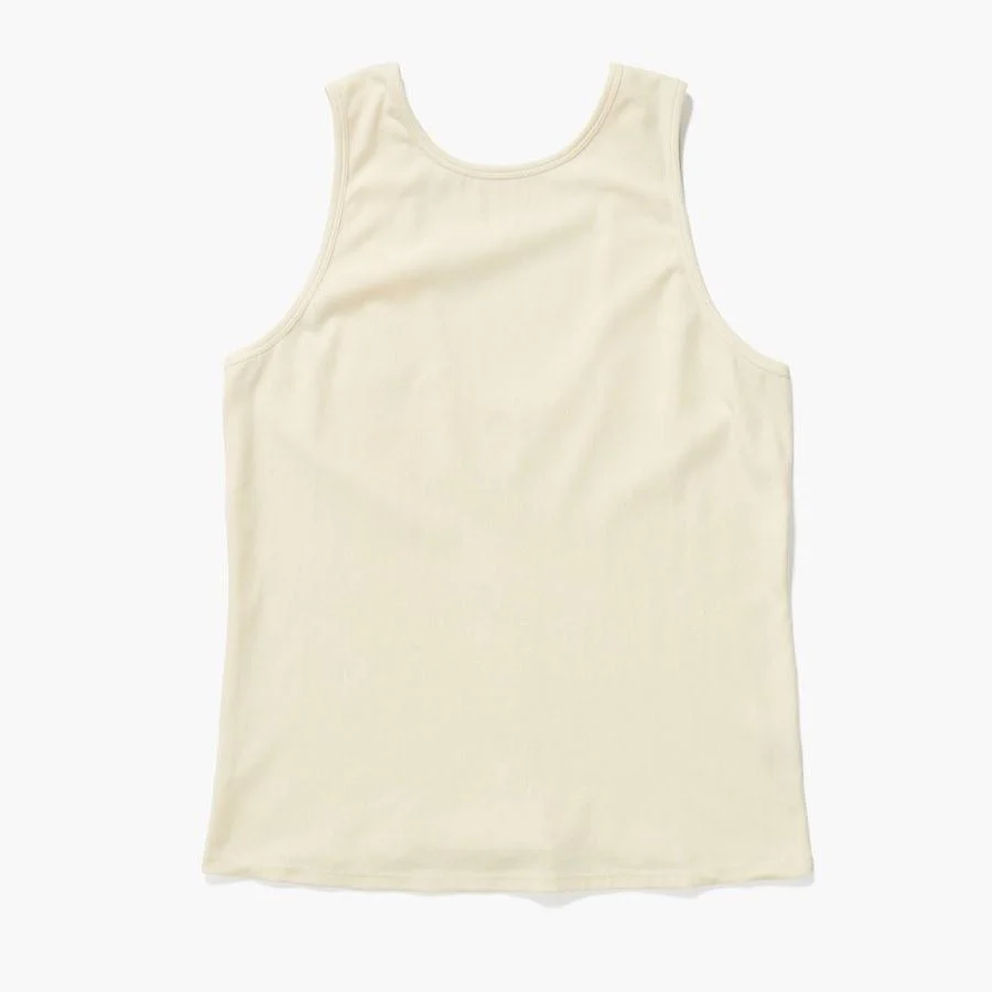 Fitted Racer Front Tank (White) - Image 2