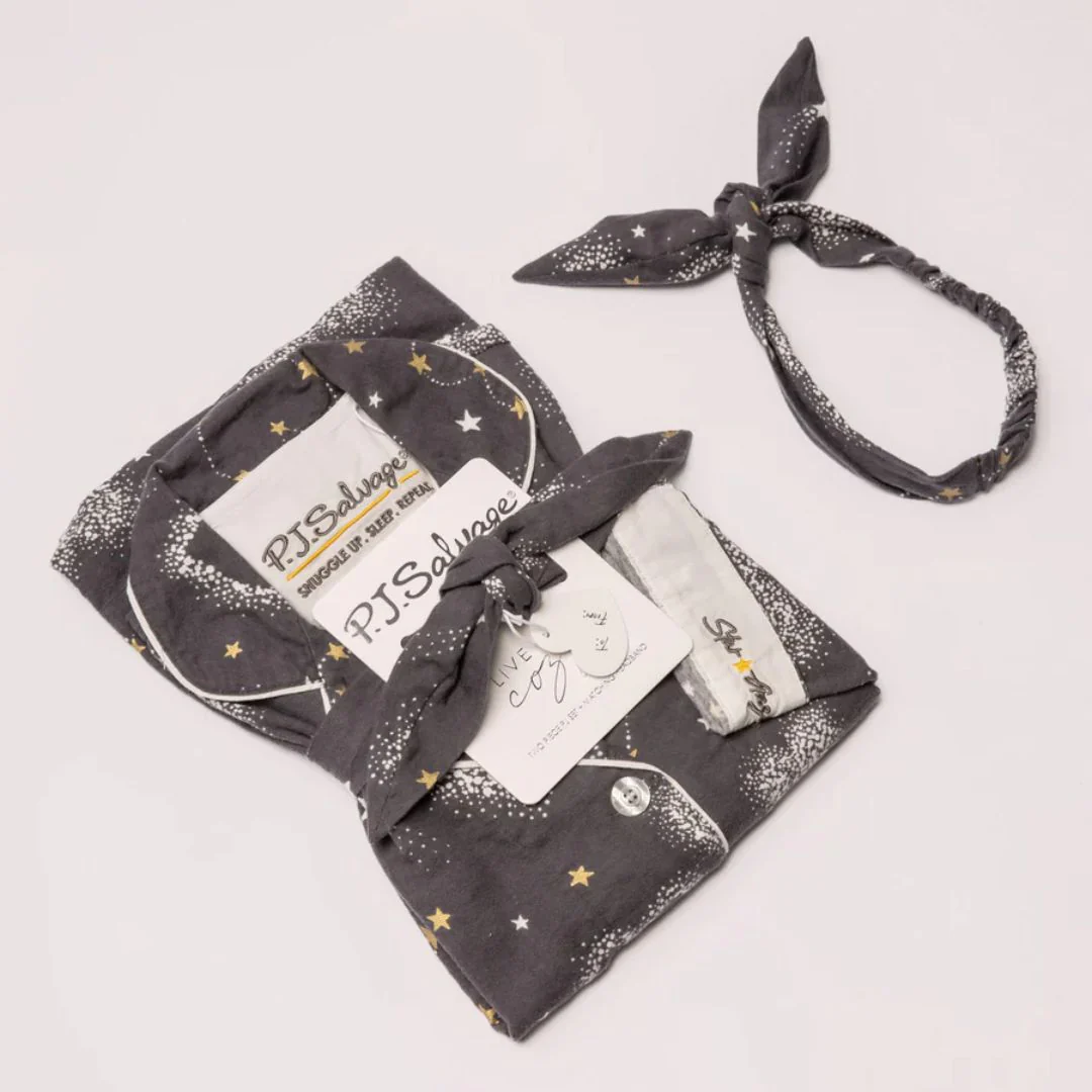 Flannel PJ Set (Pewter) - Image 5