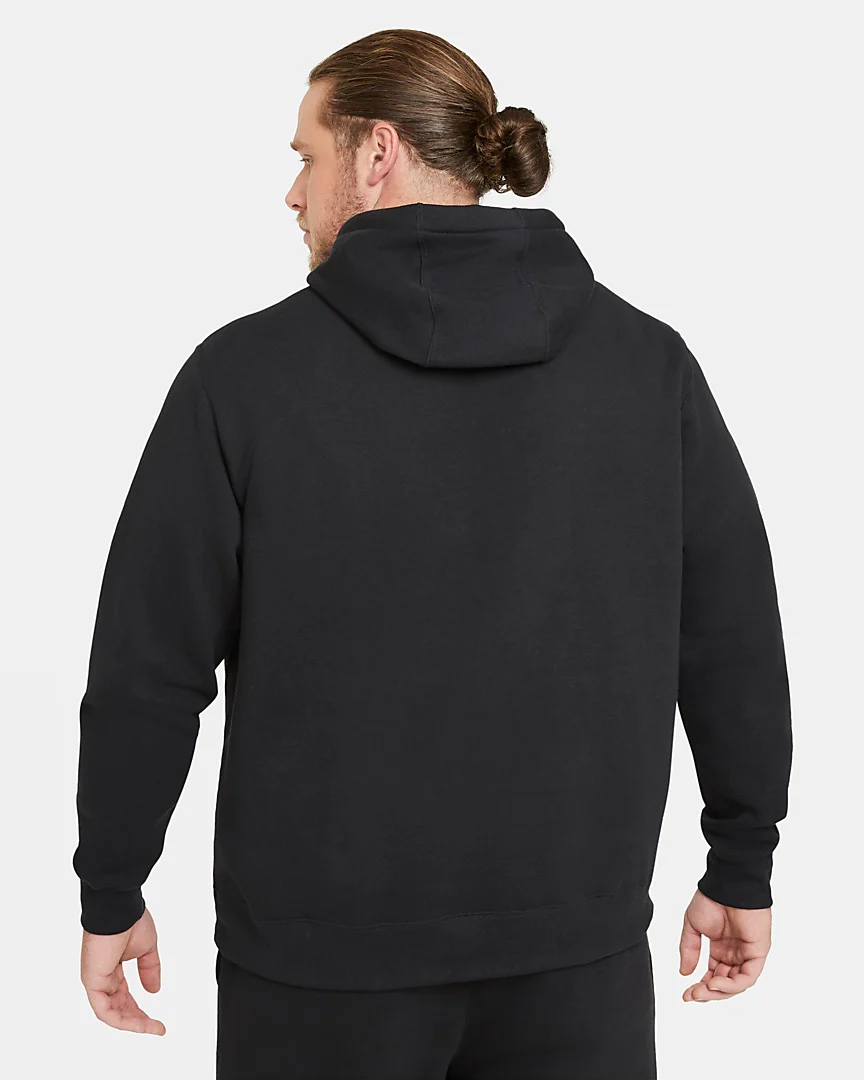 Fleece Hoodie (Black + White) - Image 4