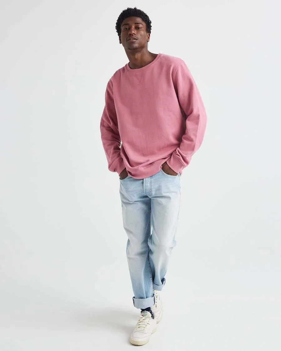Fleece Sweatshirt (Mauve Rose) - Image 4