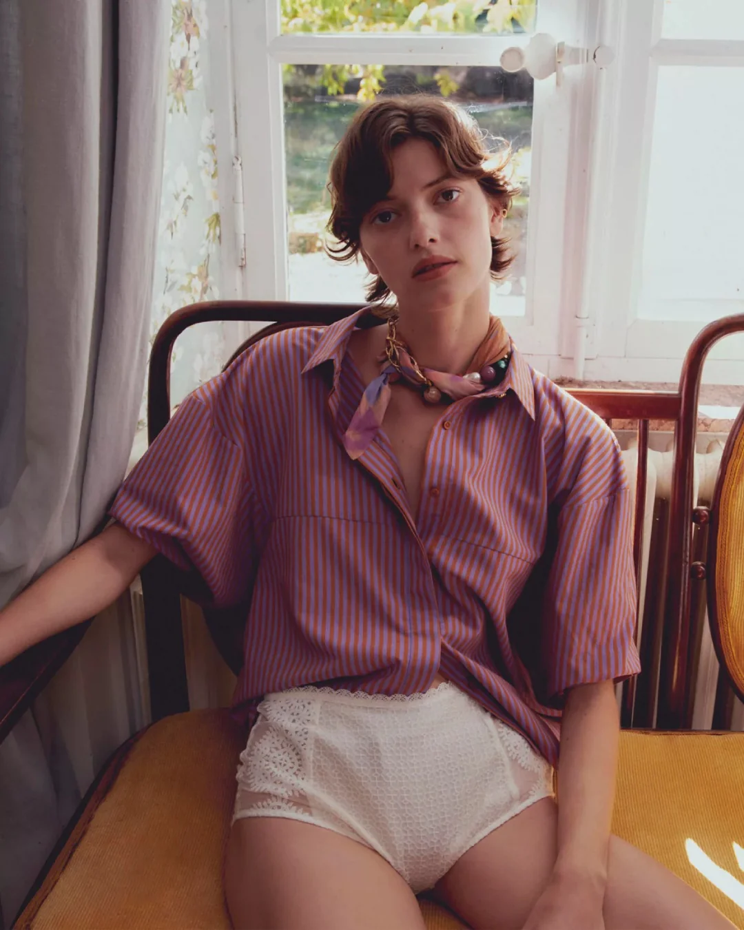 Florentina Balloon Sleeves Shirt (Terraviola) - Image 11