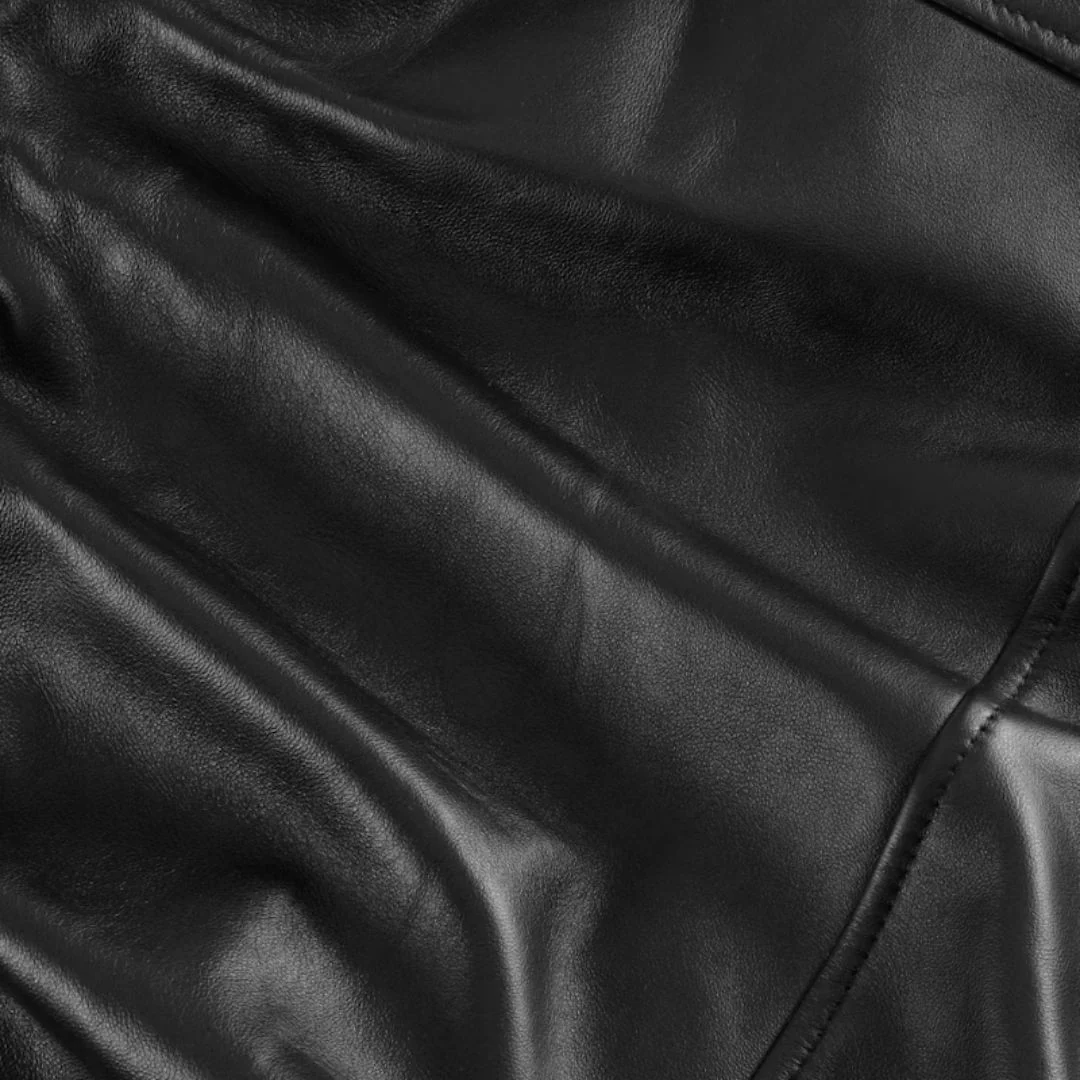 Florian 8254 Leather Jacket (Black) - Image 5