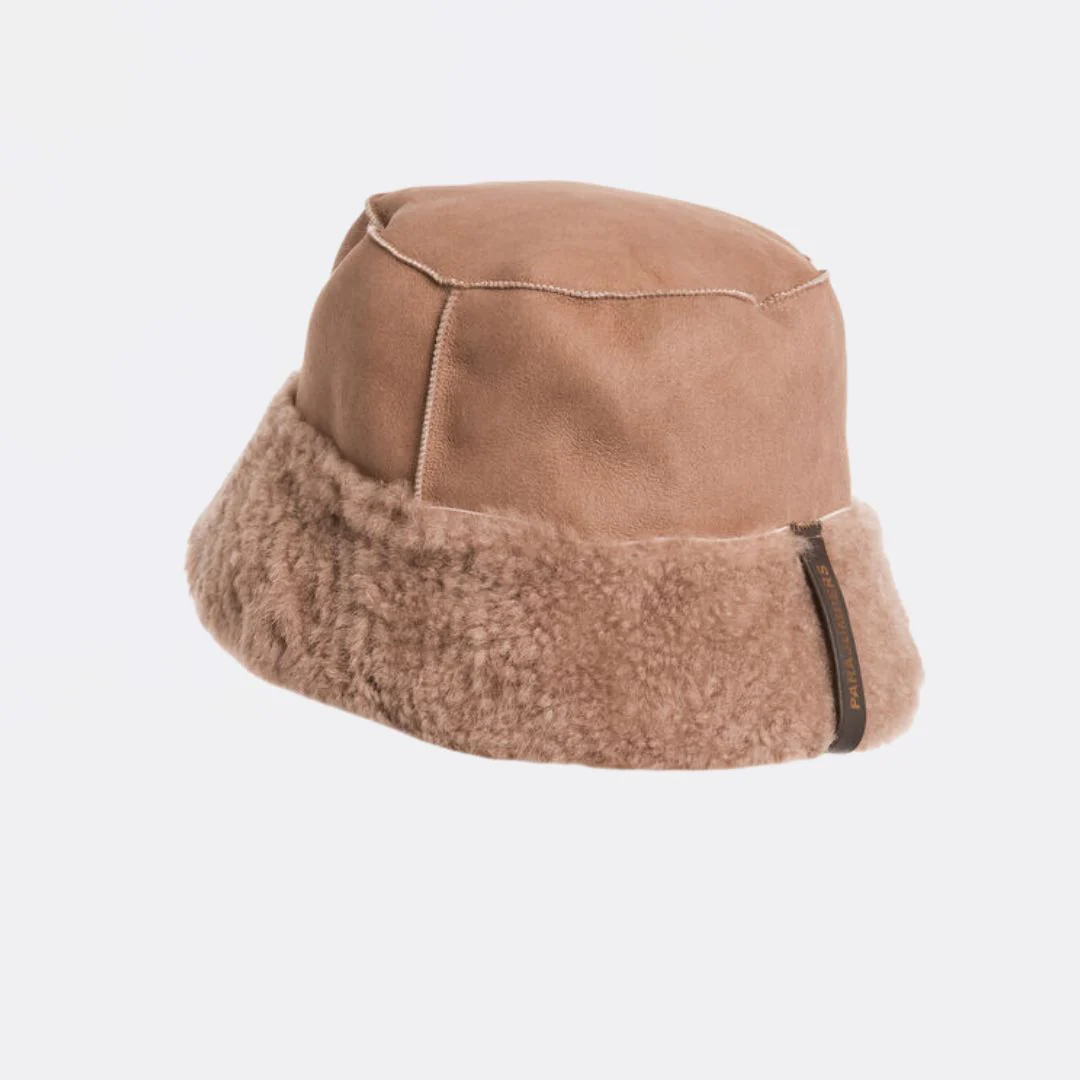 Fluffy Bucket Shearling Hat - Image 2