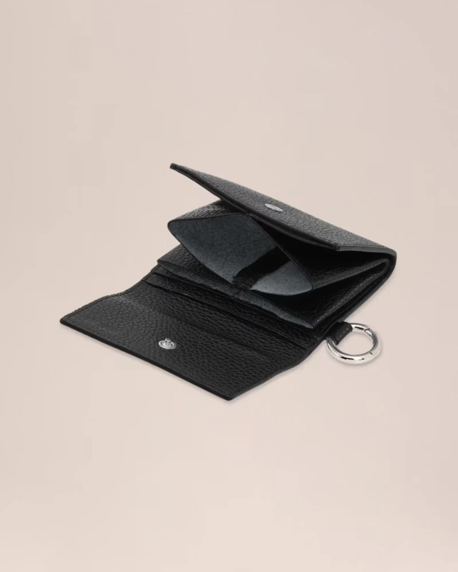 Foldo 90023 Soft Grain Leather Wallet (Black) - Image 2