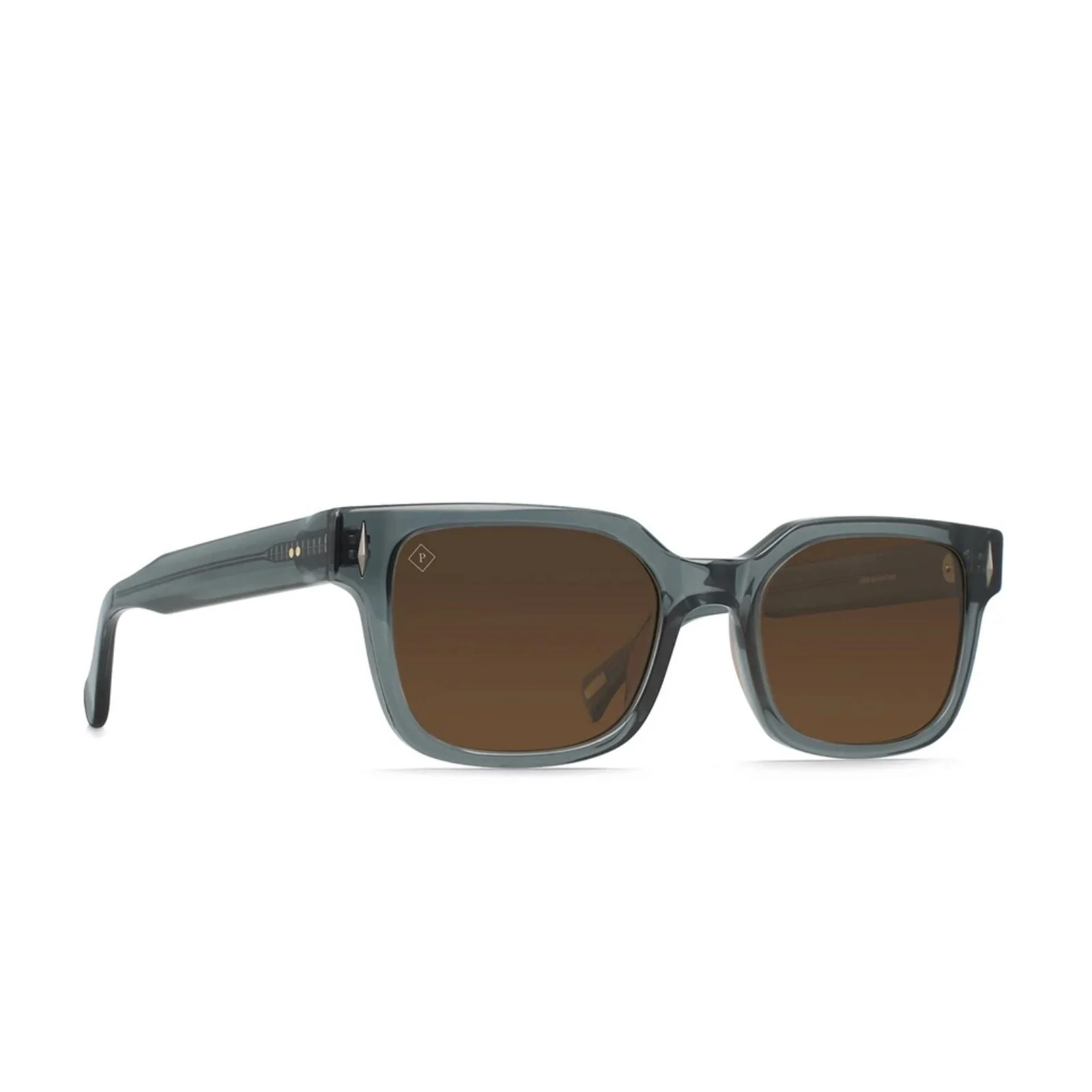 Friar Sunglasses (Crystal Slate + Brown) - Image 2