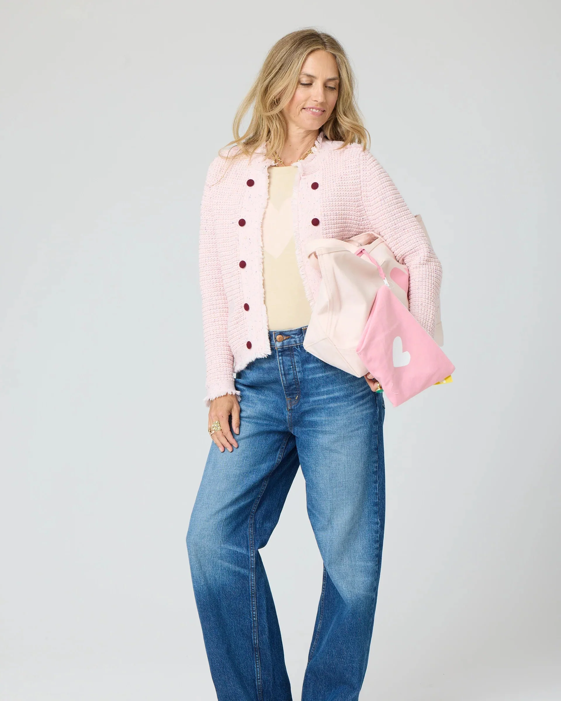 Fringe Beau-Lero Cardigan (Pink) - Image 5
