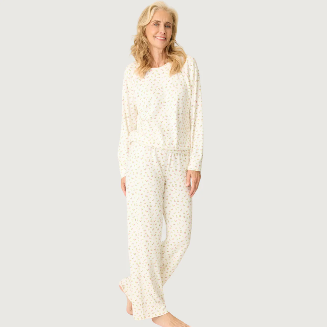 Full Of Love PJ Set (Ivory)
