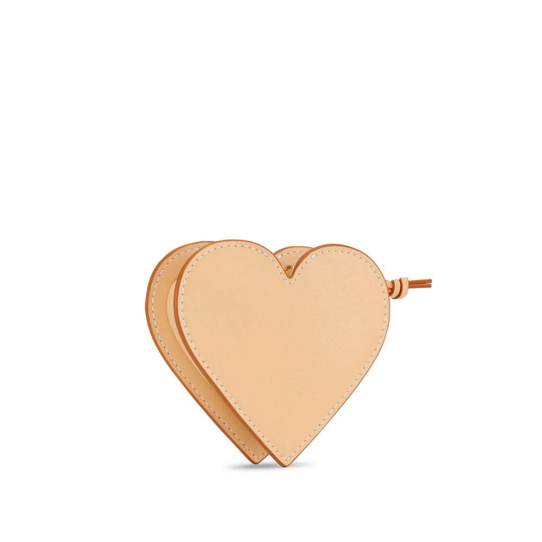 Funny Heart Zipped Coin Purse (Buttercream) - Image 2