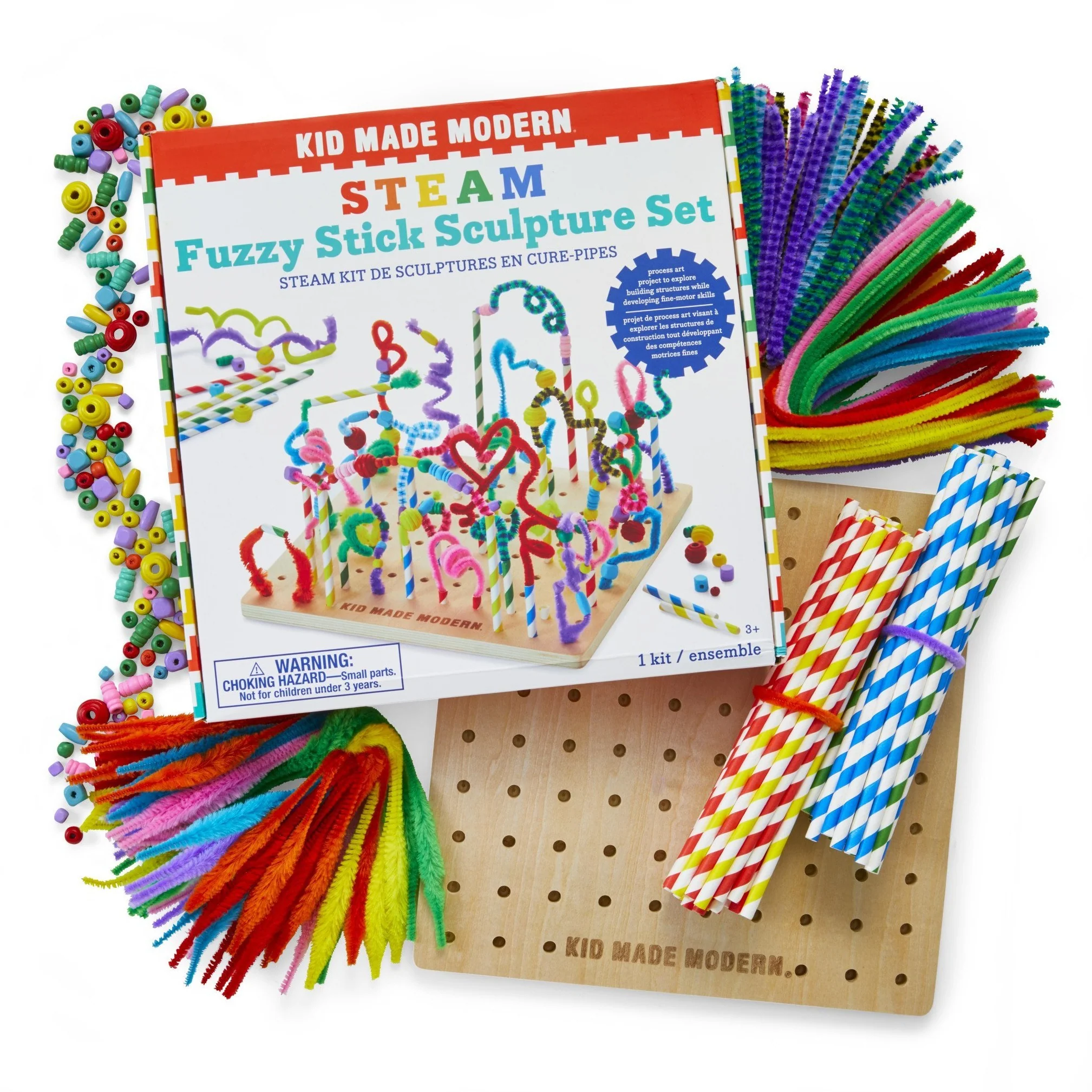 Fuzzy Stick Sculpture Set
