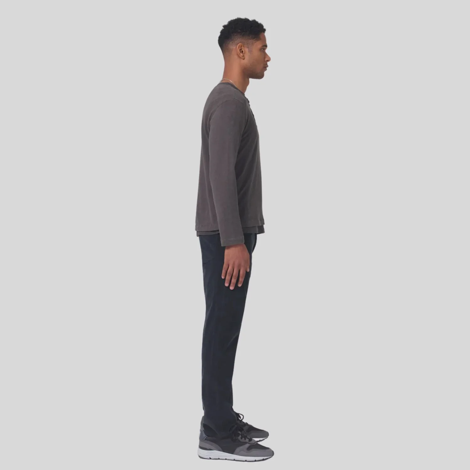 Gage Classic Straight Corduroy (Washed Black) - Image 2