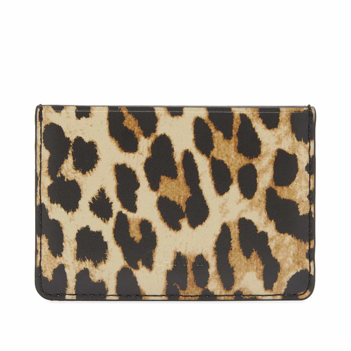 Ganni Bou Card Holder Print (Leopard) - Image 2