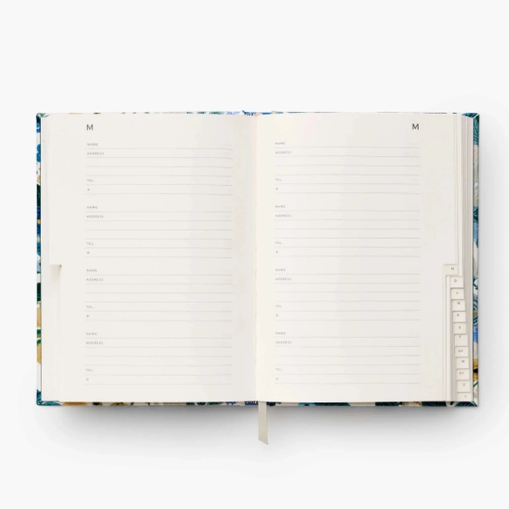 Garden Party Blue Address Book - Image 3