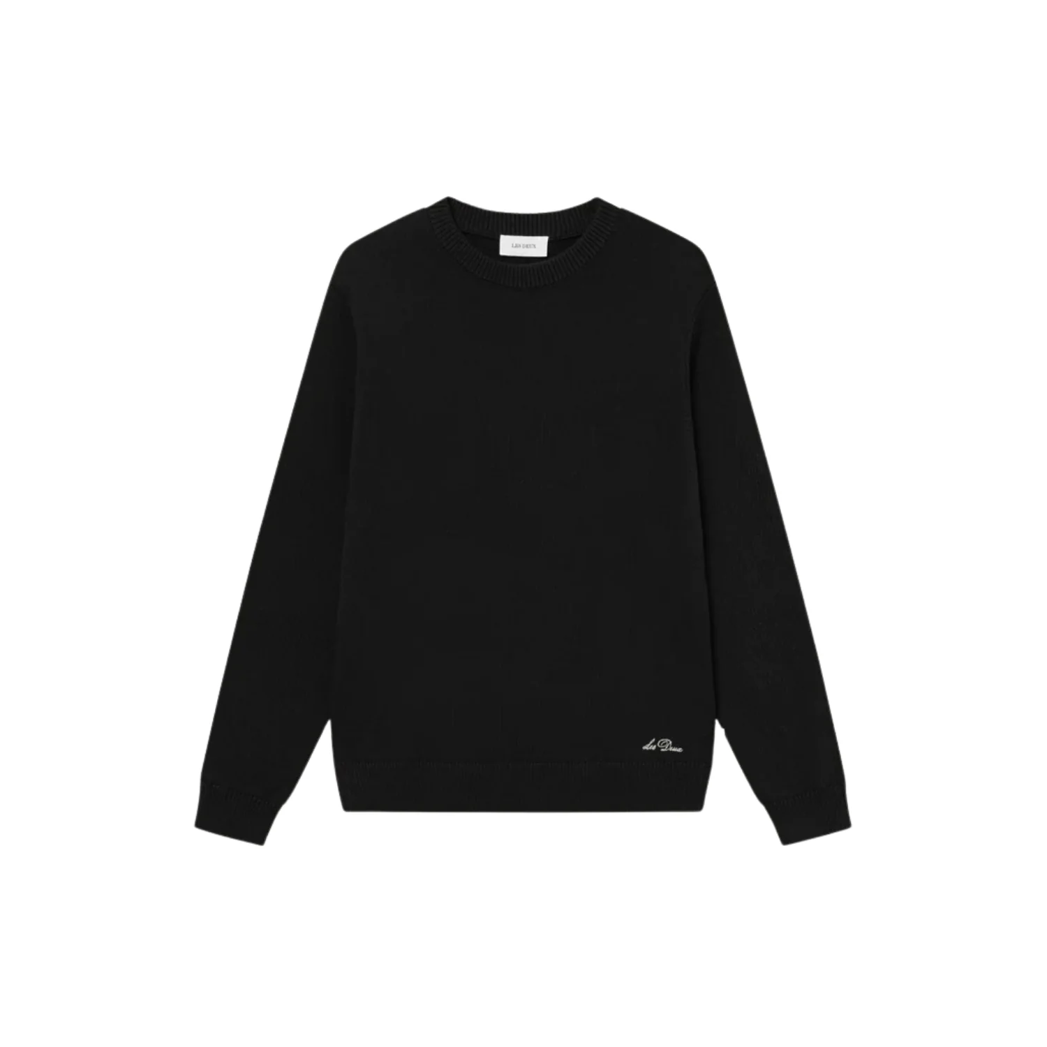 Gary Globe Knit Jumper (Black)